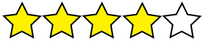 4 of 5 Stars